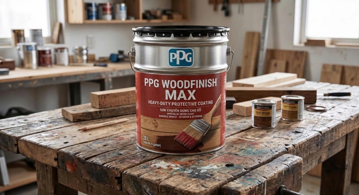 Sơn gỗ cao cấp PPG - 3188